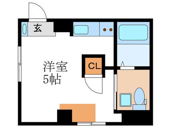 コーポIITの物件間取画像